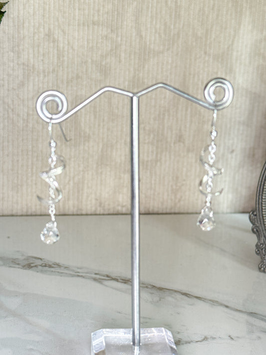 Confetti Quartz Sterling earrings