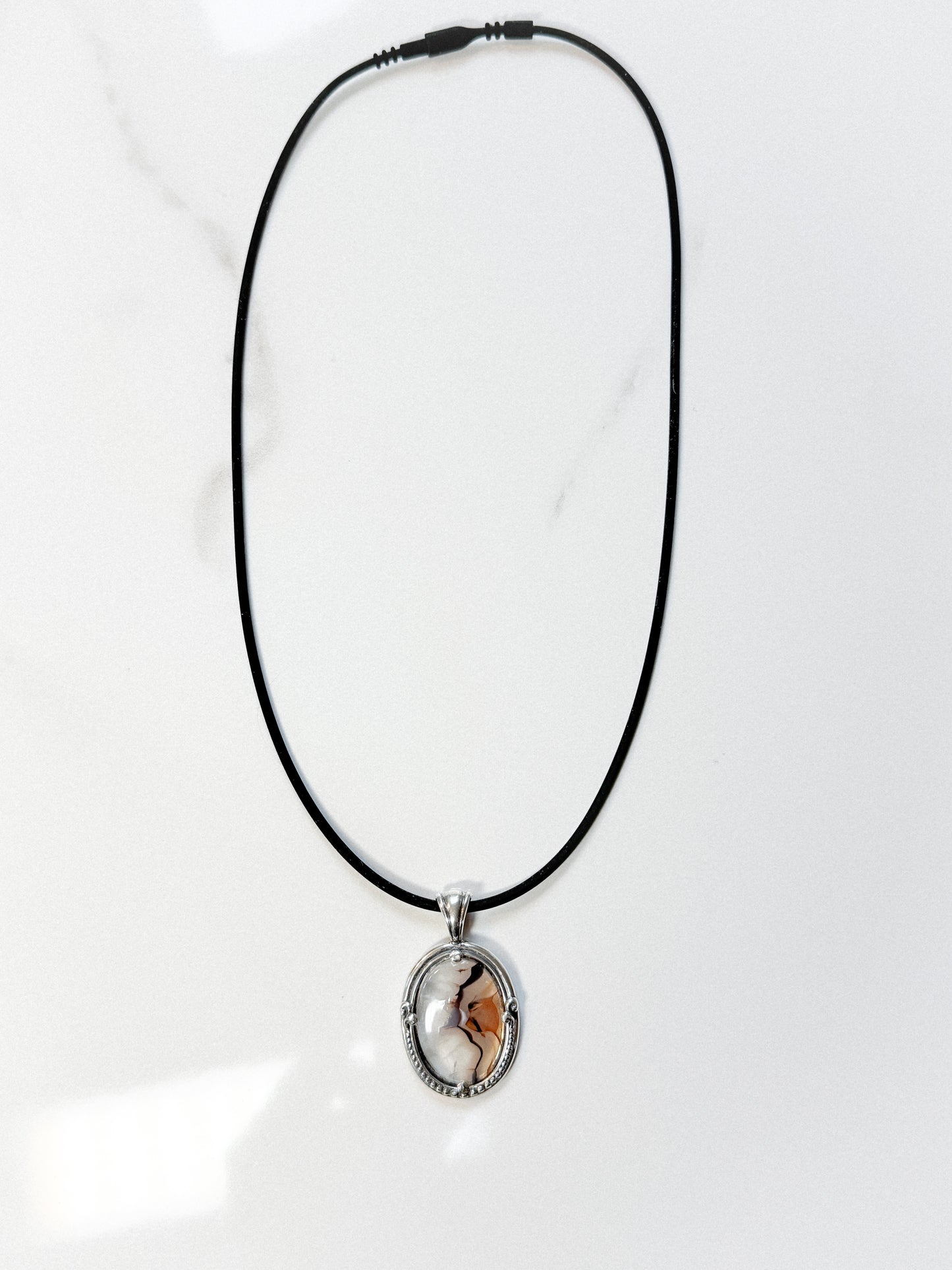 Dendritic Agate pendant
