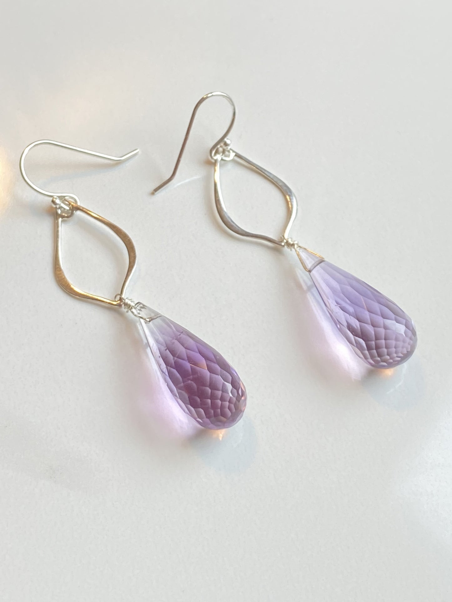 Sterling Silver Amethyst Earrings